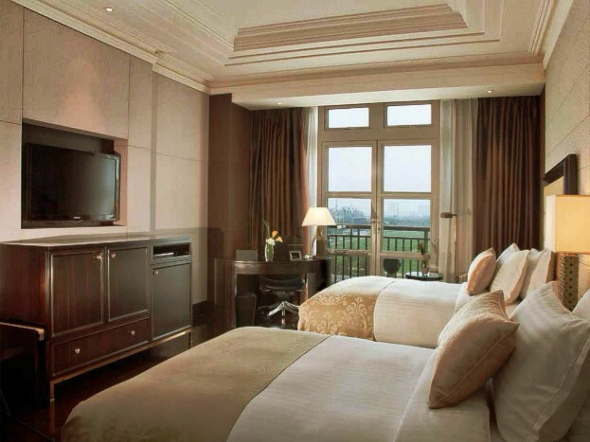 Tianjin Goldin Metropolitan Polo Club Hotel Xiqing Eksteriør billede