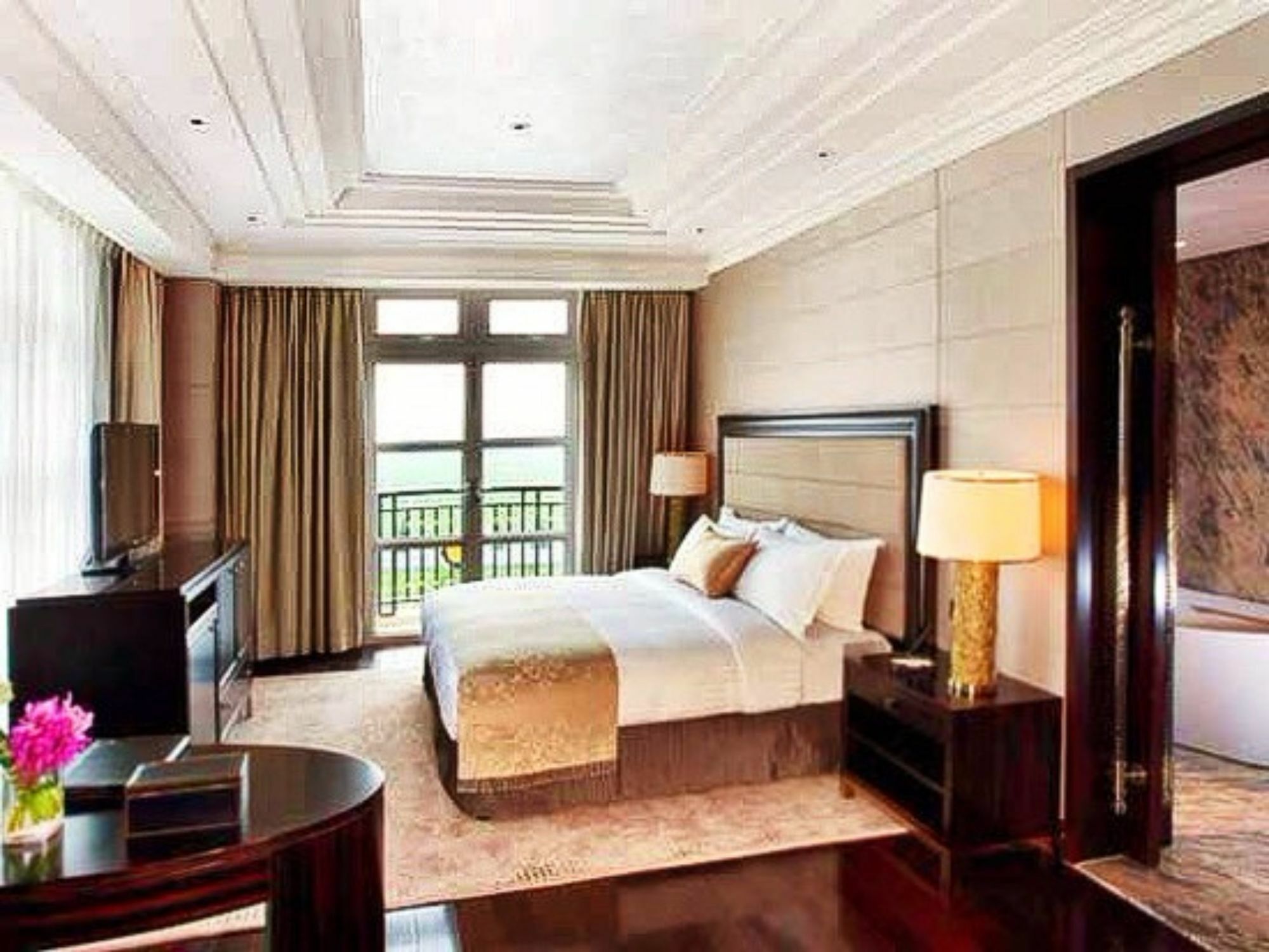 Tianjin Goldin Metropolitan Polo Club Hotel Xiqing Eksteriør billede