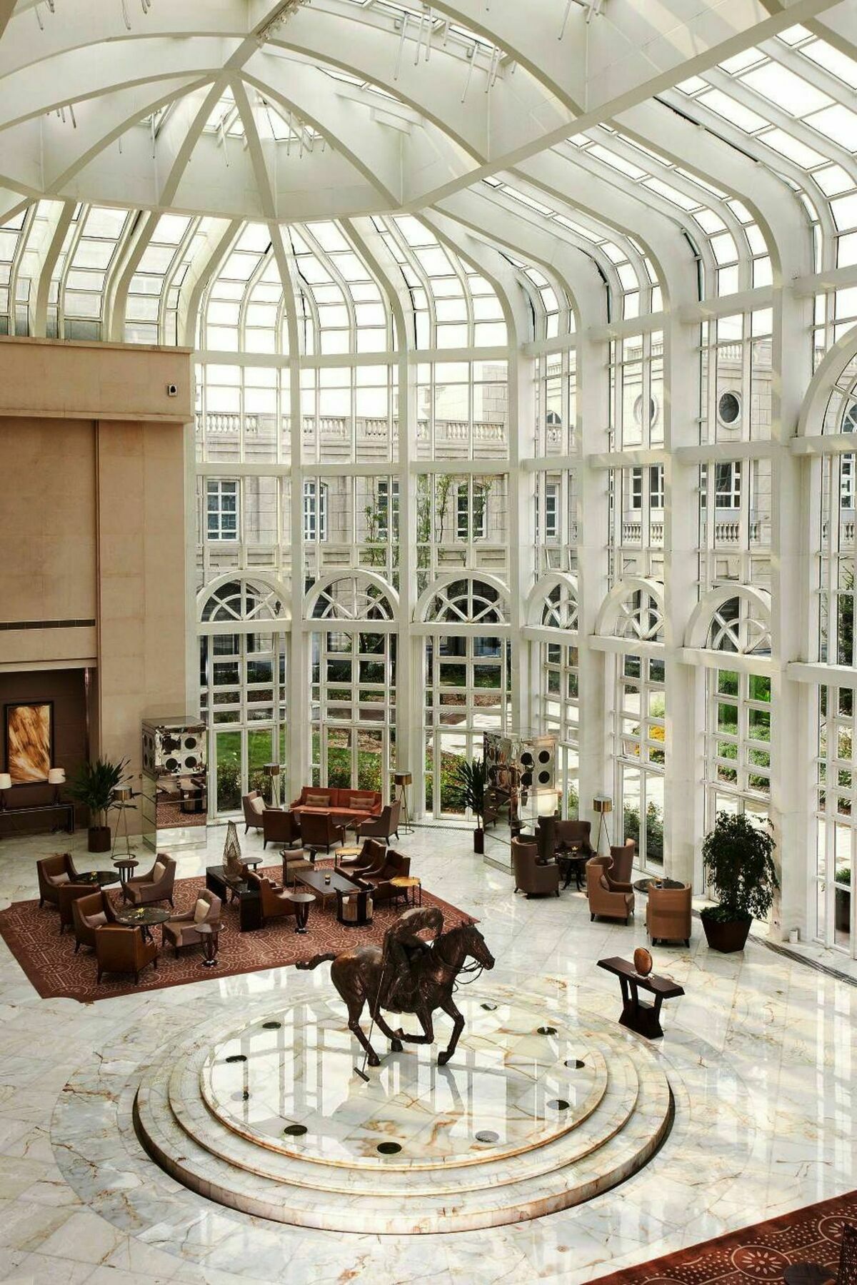 Tianjin Goldin Metropolitan Polo Club Hotel Xiqing Interiør billede